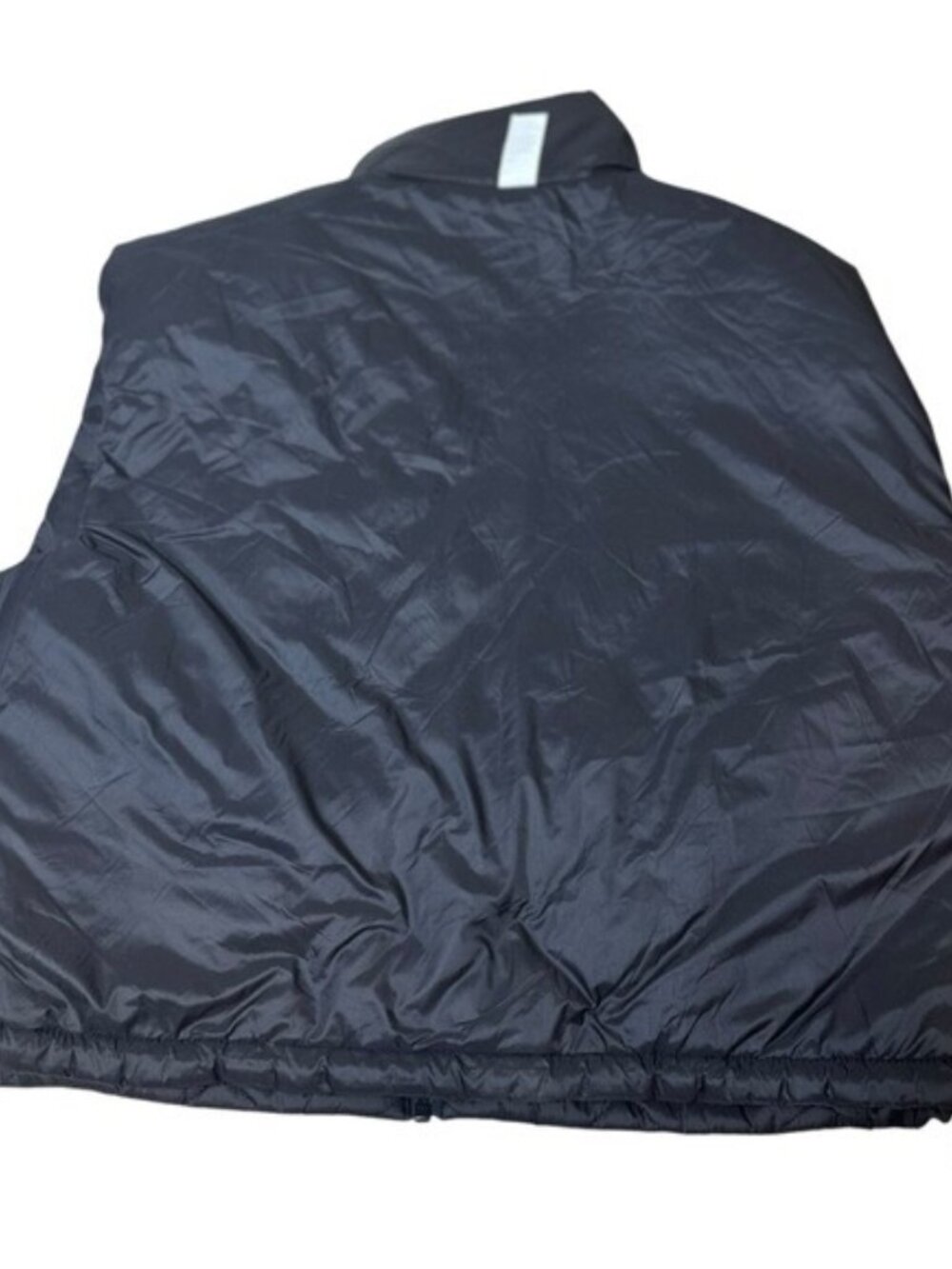 Zella NWT Women's Reversible Quilted Nylon Puffer Vest Size Large Black - Picture 7 of 10